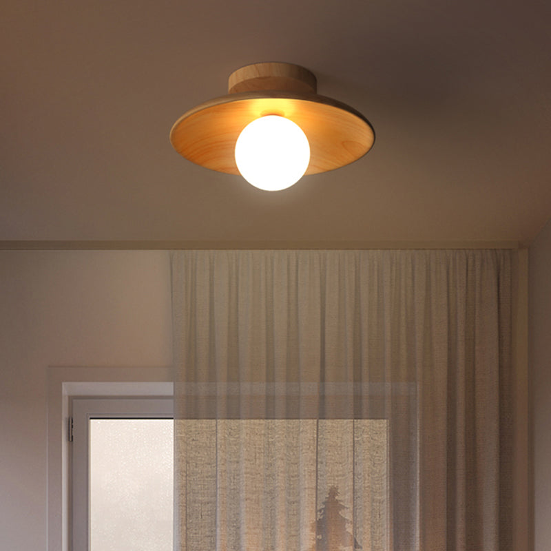 Country Style Wood Pendant Lighting