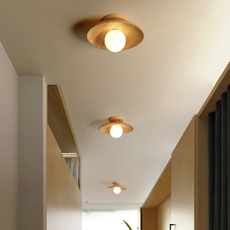 Country Style Wood Pendant Lighting