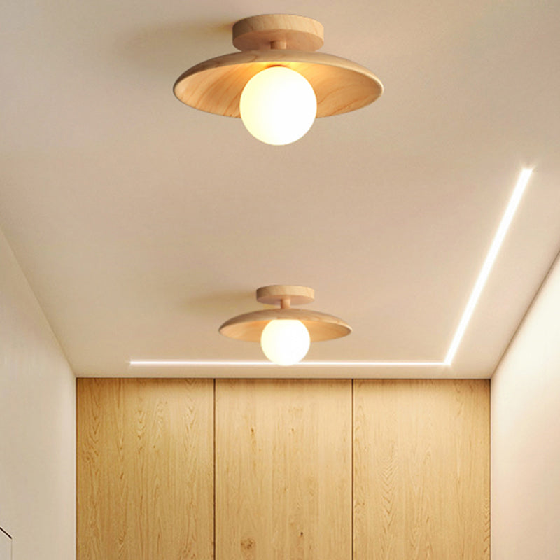 Country Style Wood Pendant Lighting