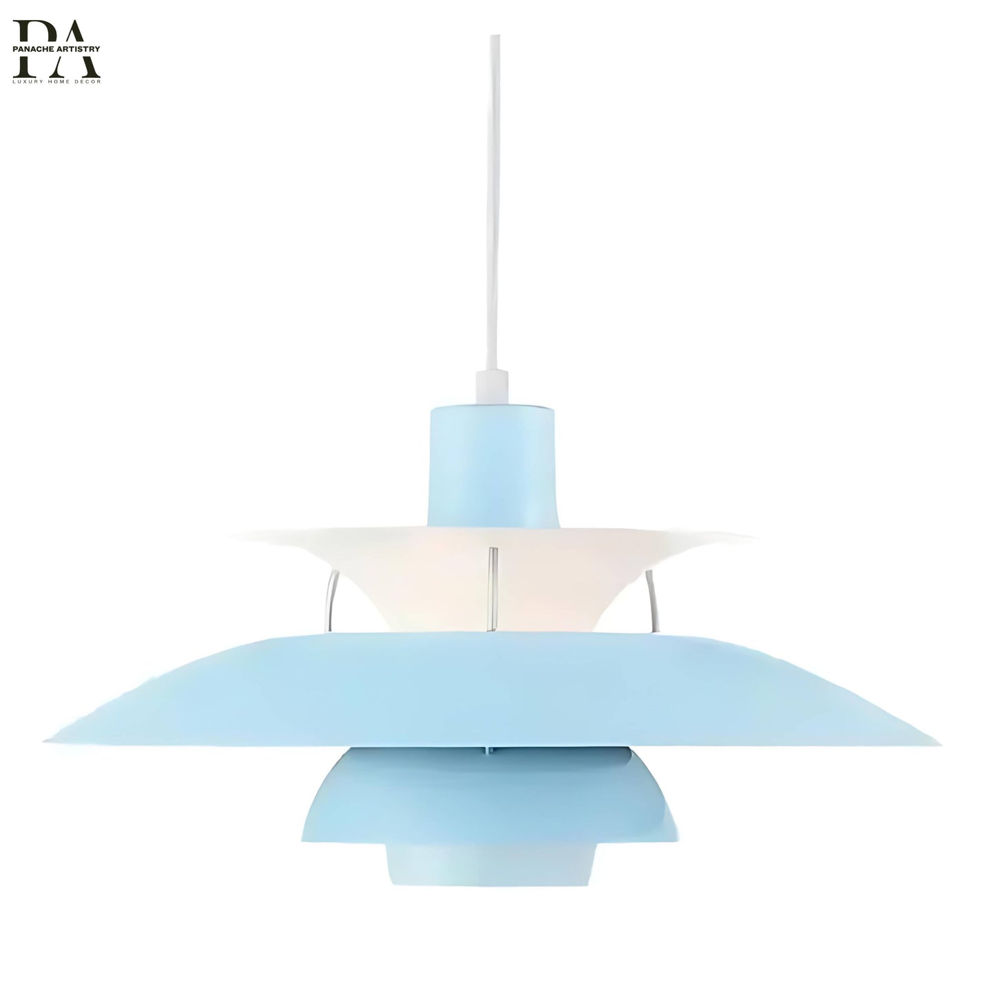 Colorful Glass Drop Light