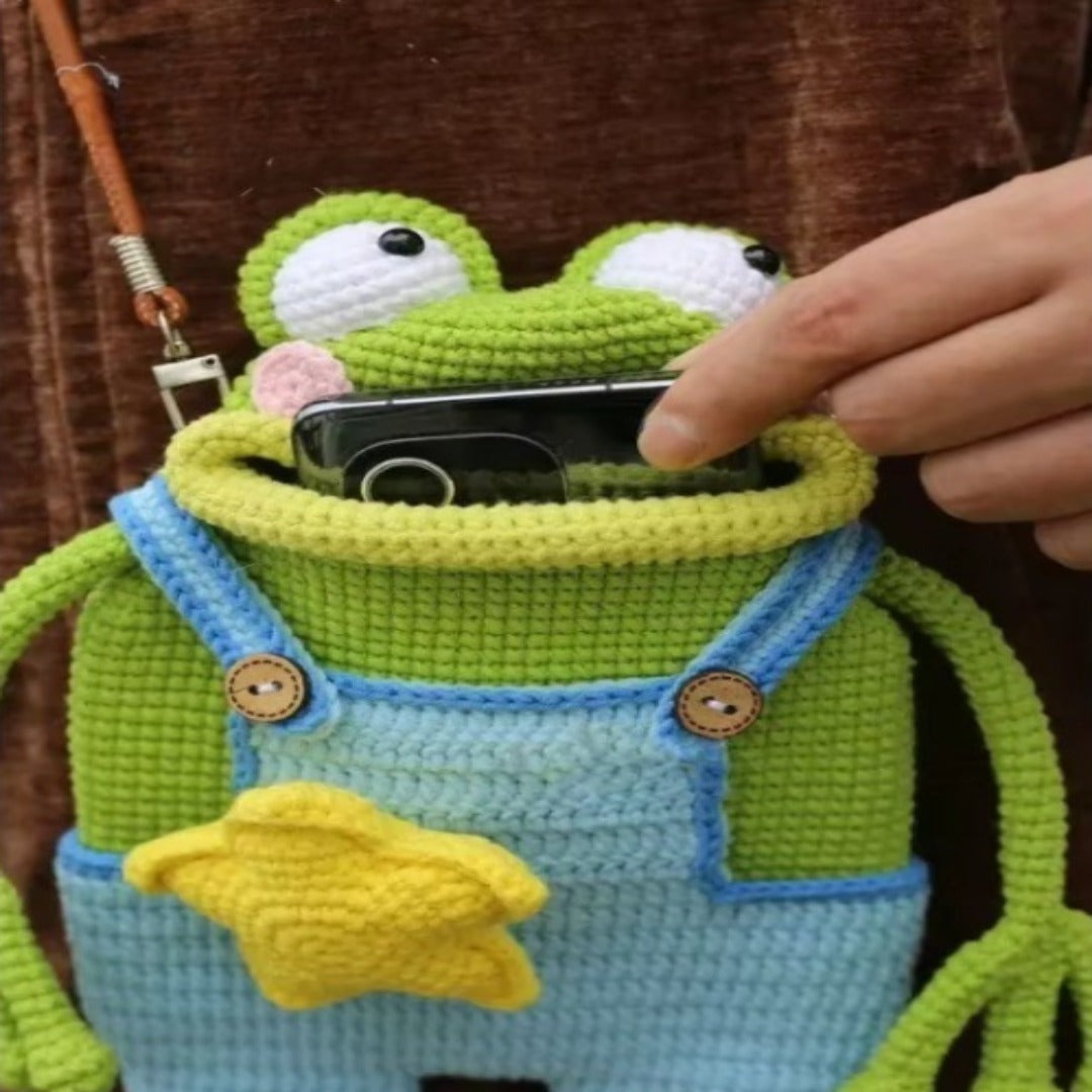 Fun Large Frog Backpack