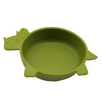 Cute Kids Dino Bowl with Grip Bottom