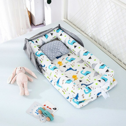Portable Space Saving Baby Bed with Mattress