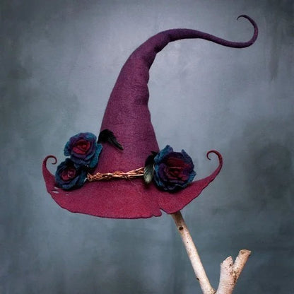 Dark Gothic Pointed Hat