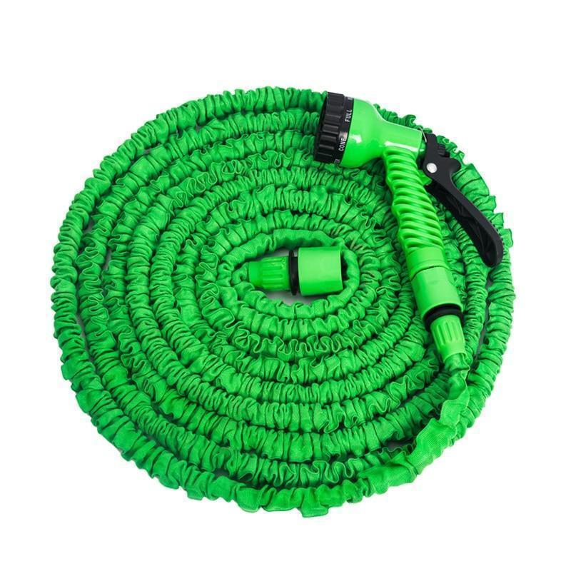 Flexible Garden Hose with Spray Nozzle