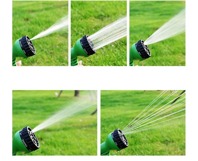 Flexible Garden Hose with Spray Nozzle