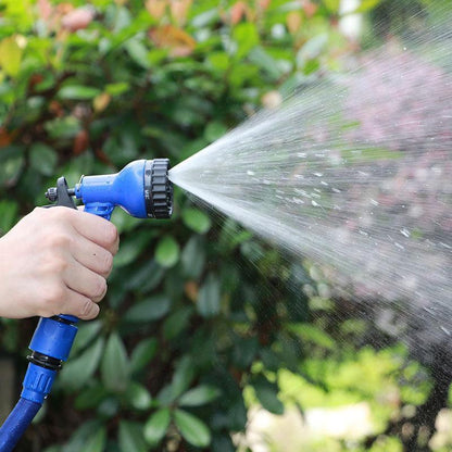 Flexible Garden Hose with Spray Nozzle - Luxicro