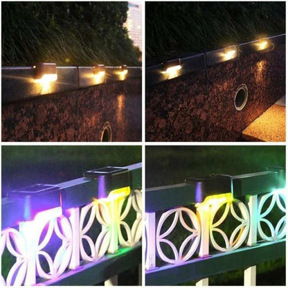 Green Solar Powered Garden Lights