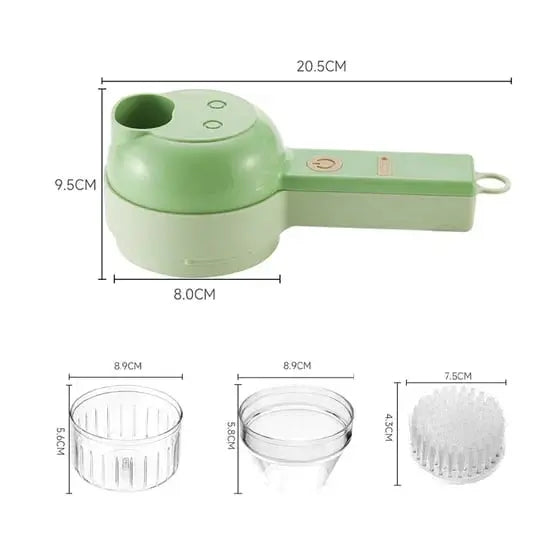 Complete Electric Kitchen Set with Chopper and Cutter