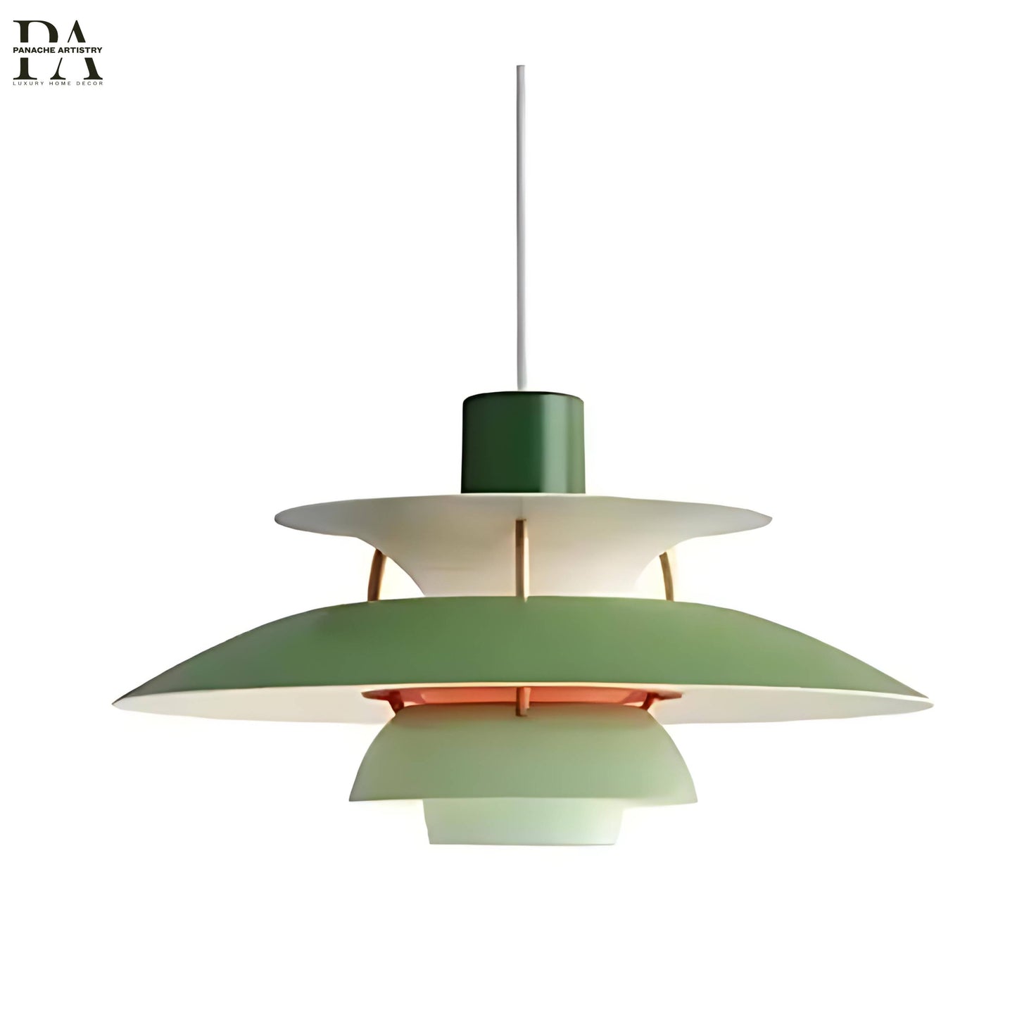 Colorful Glass Drop Light