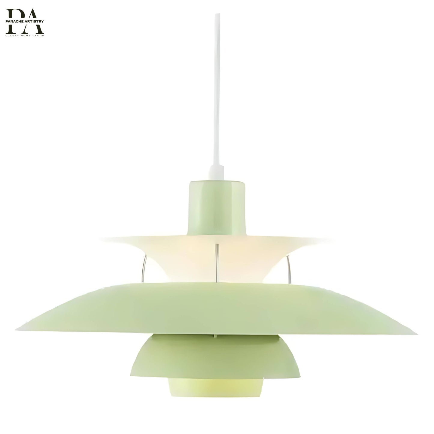 Colorful Glass Drop Light