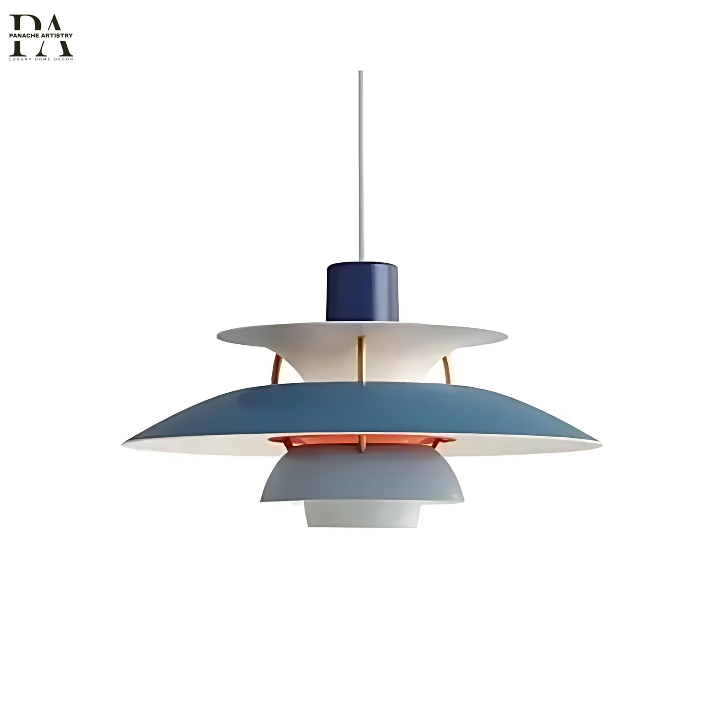 Colorful Glass Drop Light