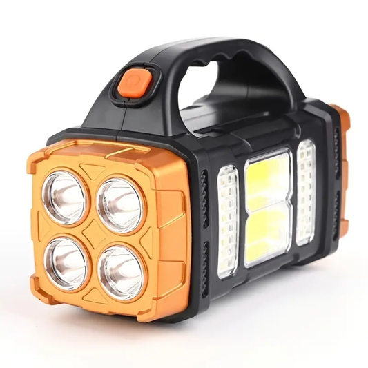 Compact Solar LED Light & Portable Power Charger - Luxicro