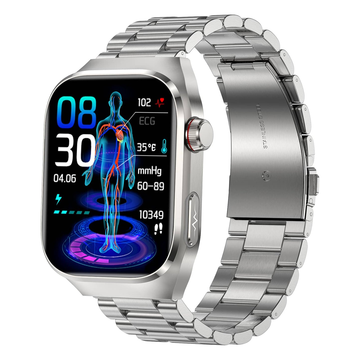 Advanced ECG Blood Pressure Monitor Smart Health Watch