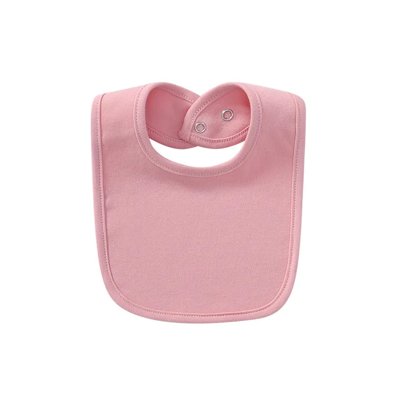 Soft Baby Drool Bib with Simple Quick Clips
