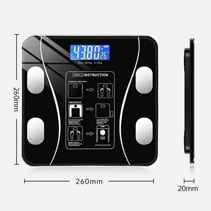 Smart Digital Body Fat Scale with Mobile App