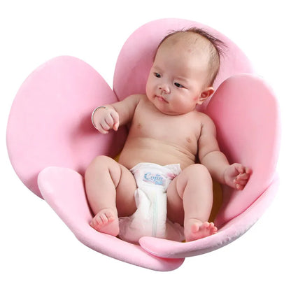 Comfortable Blooming Infant Bath Seat Cushion