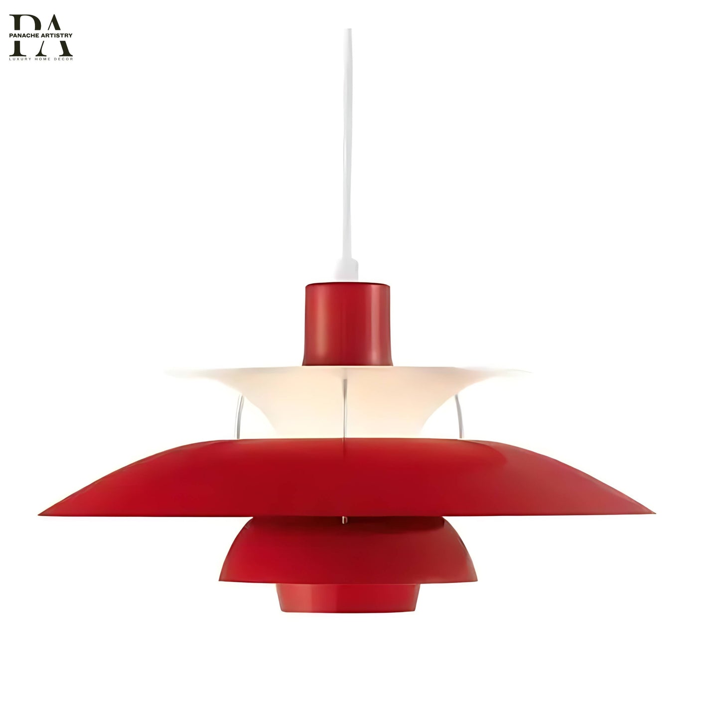 Colorful Glass Drop Light