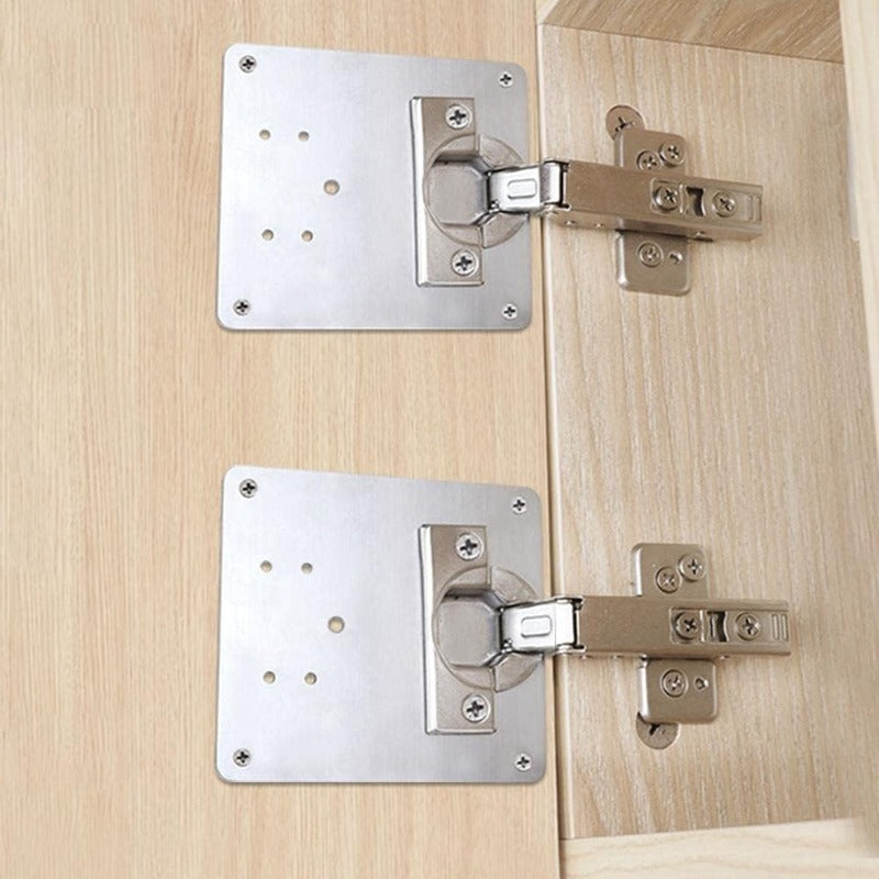 Quick Fix Cabinet Hinge Replacement Kit Metal - Luxicro