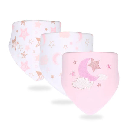 Cute Baby Drool Bib Set - Soft Bibs with Cute Designs