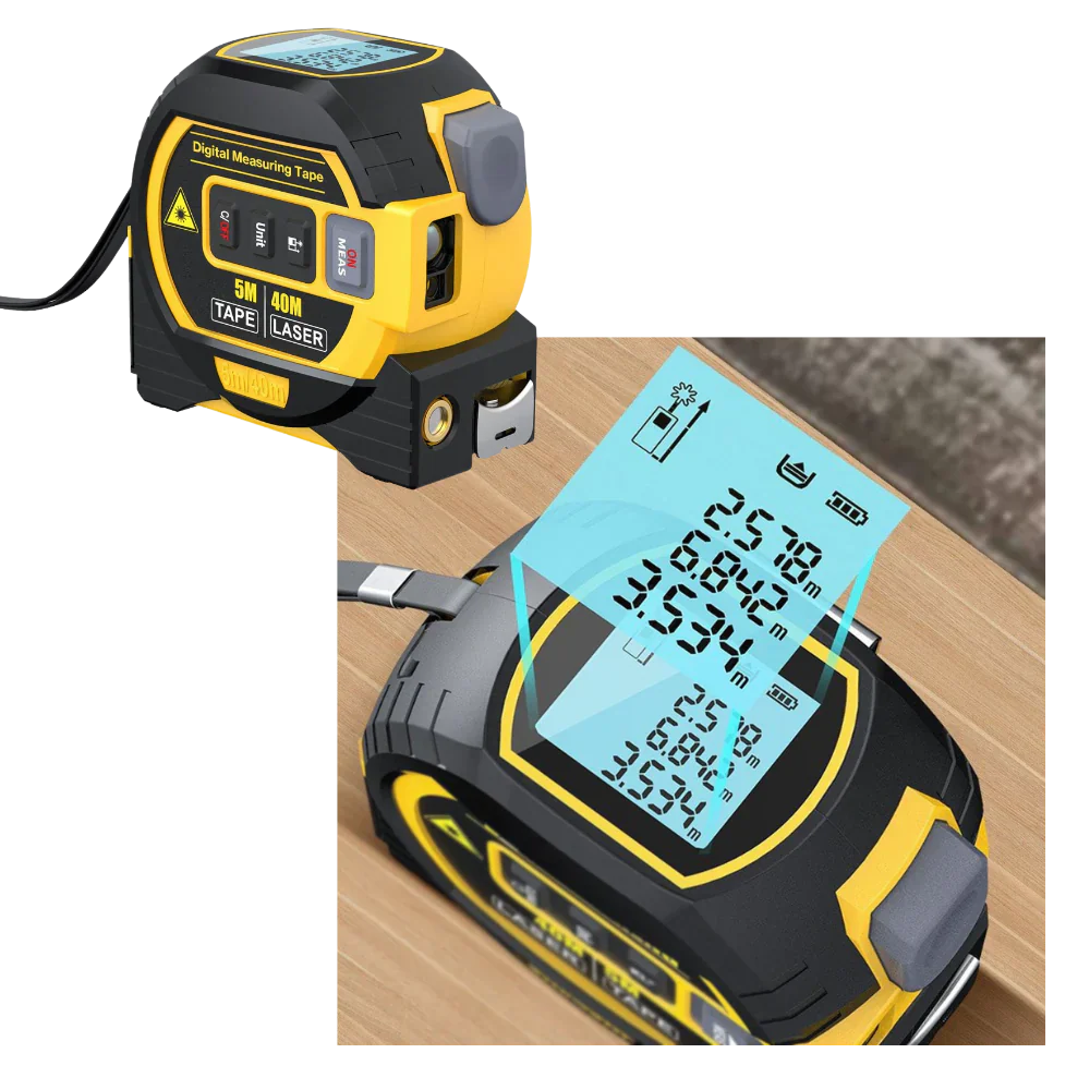 Multi-Function Digital Tape Measure Tool