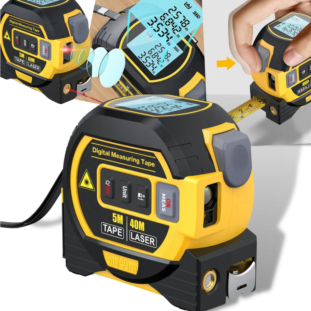 Multi-Function Digital Tape Measure Tool