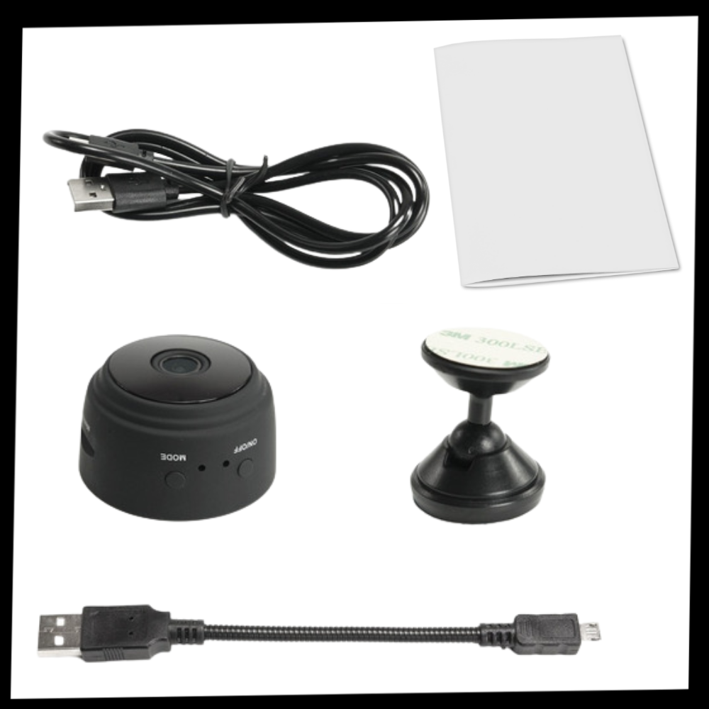 Compact Wi-Fi Home Surveillance Camera
