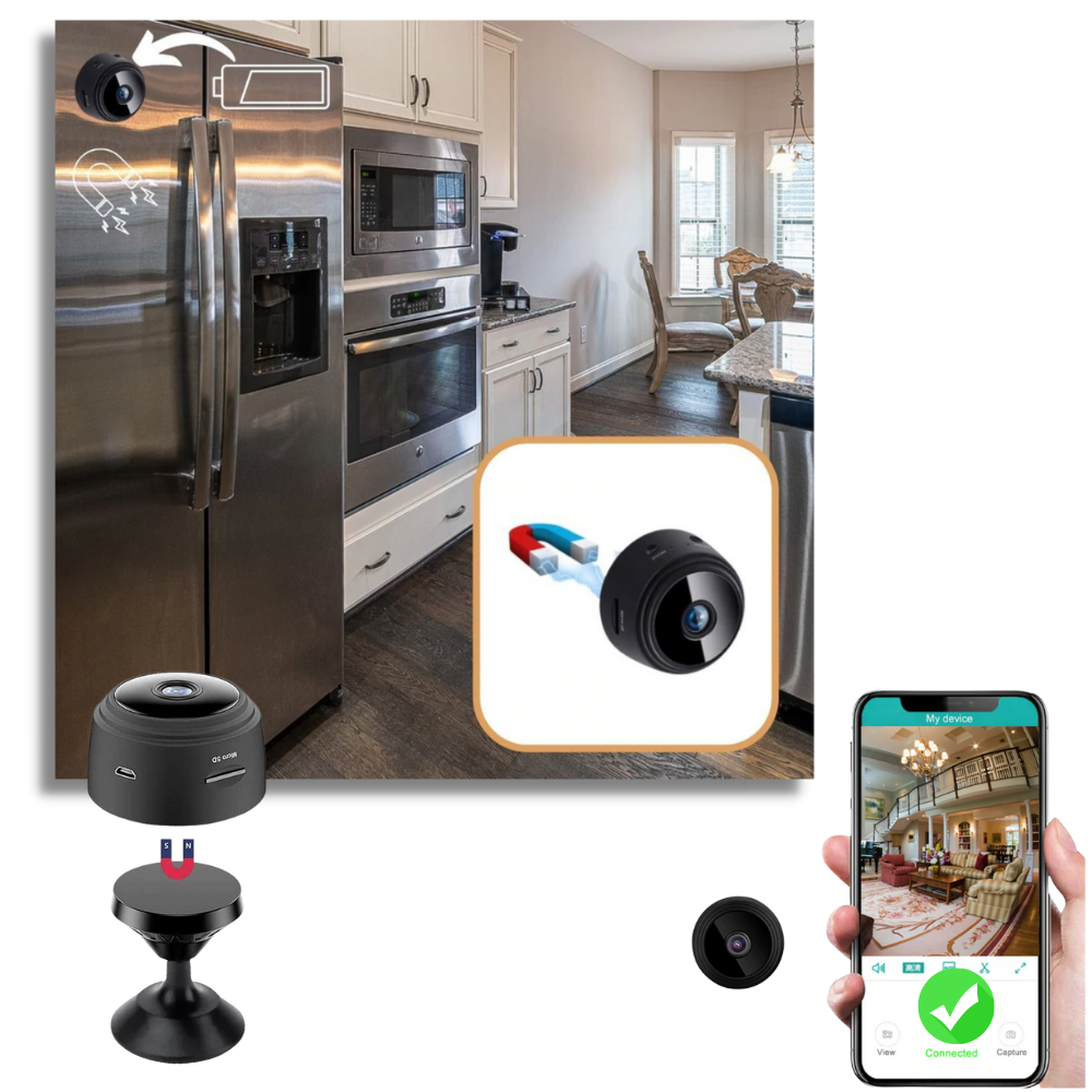 Compact Wi-Fi Home Surveillance Camera