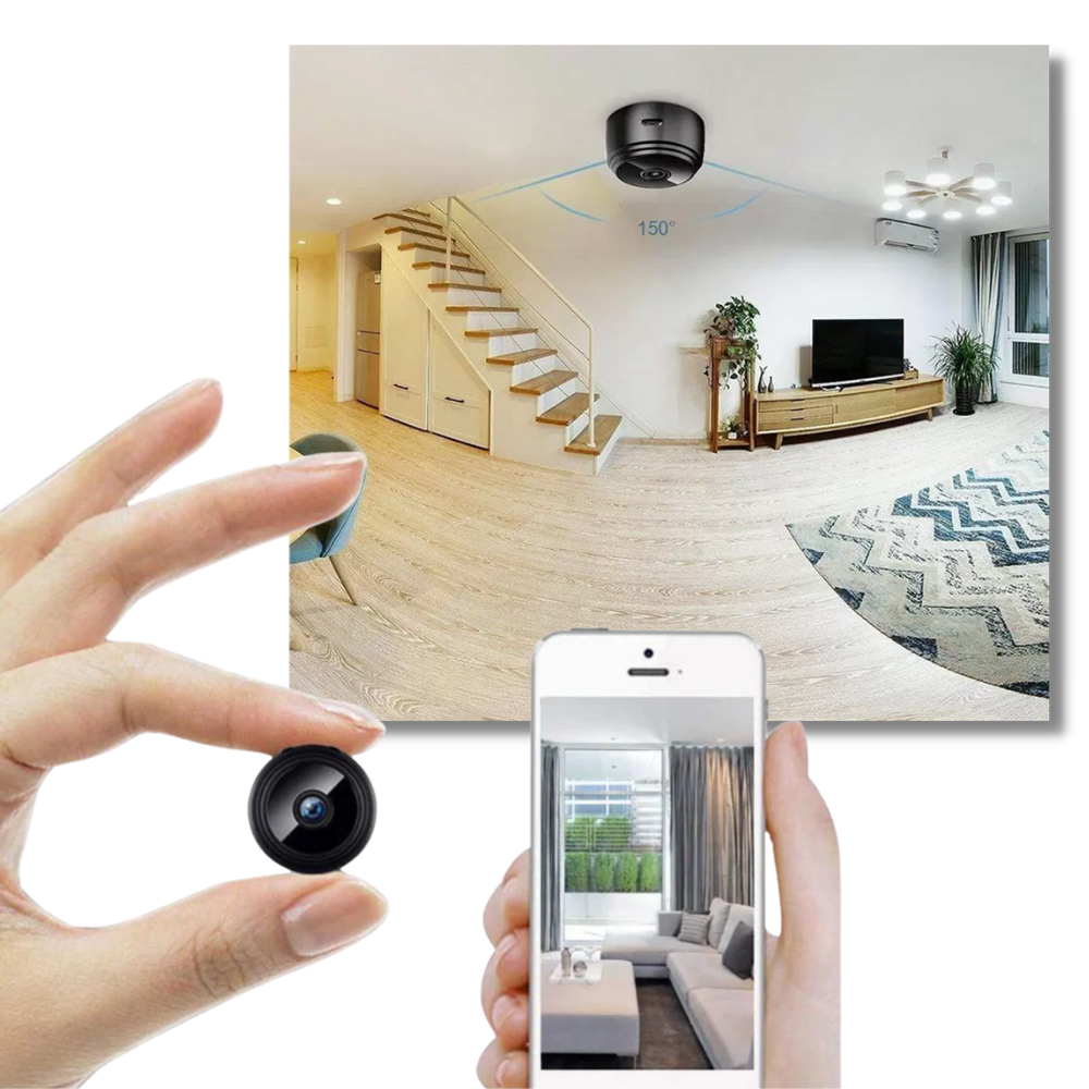 Compact Wi-Fi Home Surveillance Camera