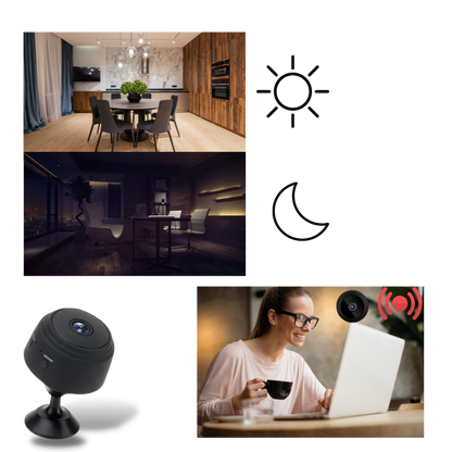 Compact Wi-Fi Home Surveillance Camera