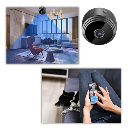 Compact Wi-Fi Home Surveillance Camera