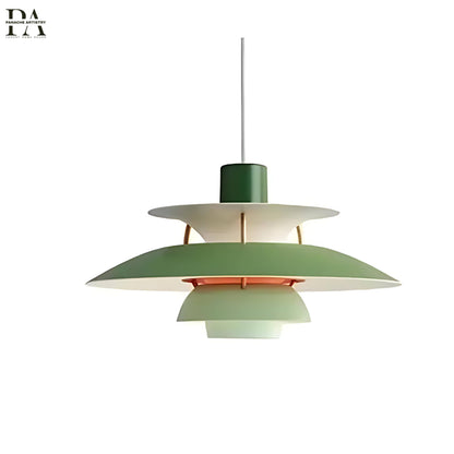 Colorful Glass Drop Light