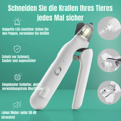 Safe Pet Nail Trimmer with LED Light Guide