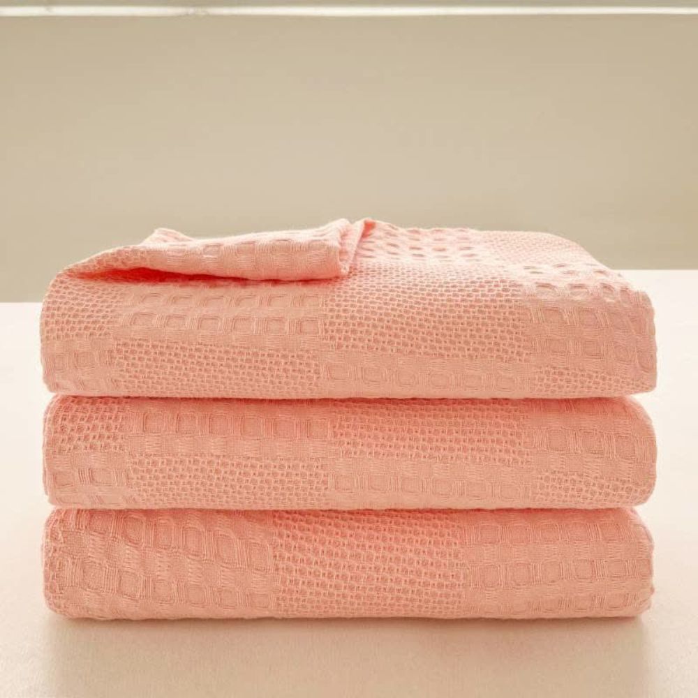 Cozy Textured Woven Blanket