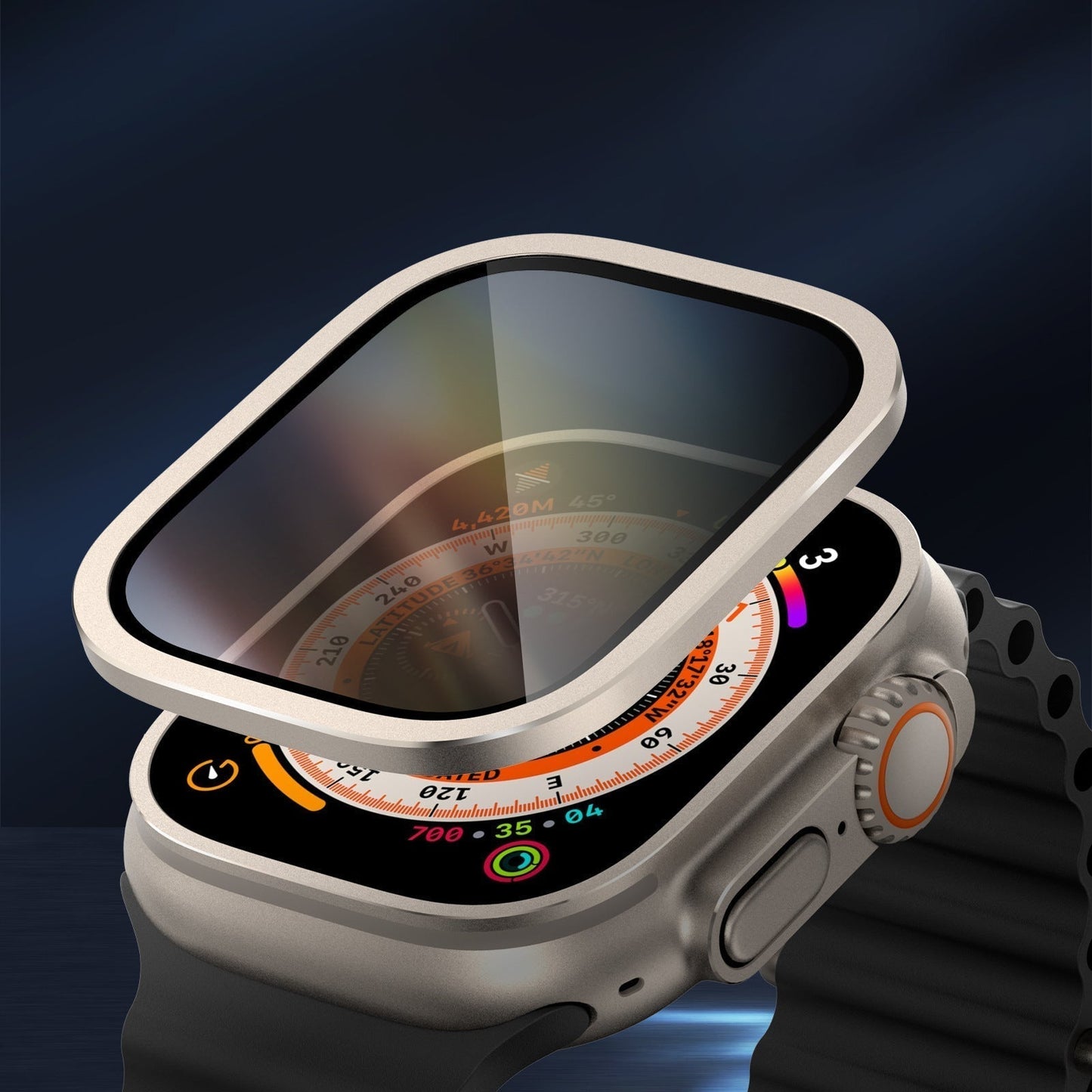 Durable Private Screen Guard for Apple Watch Ultra