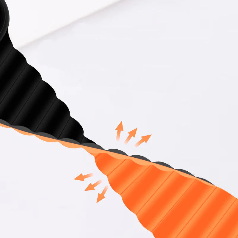 Flexible Apple Watch Band with Strong Magnet