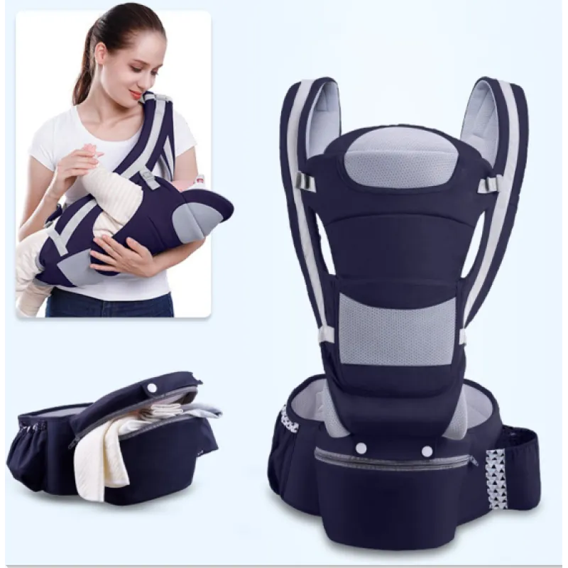 Comfortable Baby Carrier - Soft Adjustable Baby Sling