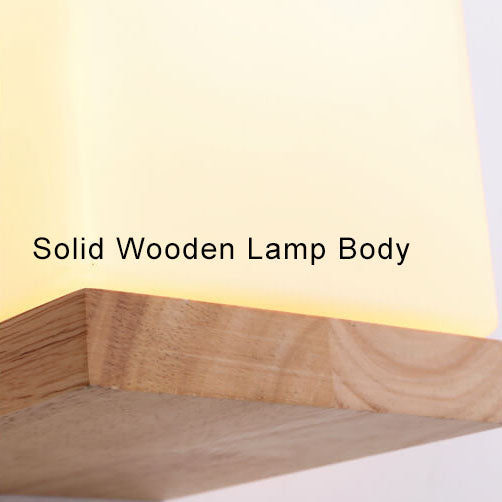 Green Modern Cube Wall Light