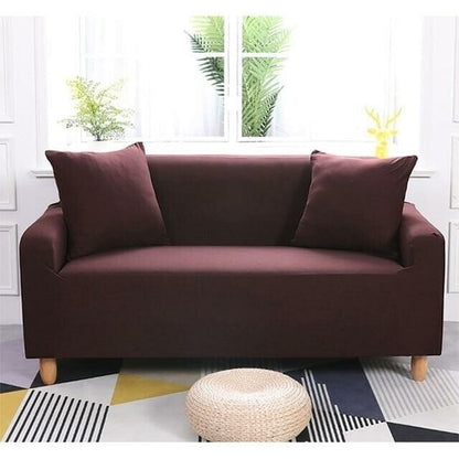 Universal Sofa Stretch Cover - Plain Colors