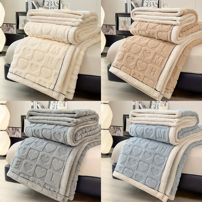 Cozy Soft Plush Throw Blanket for Home