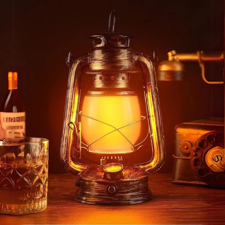 Compact LED Outdoor Lantern Waterproof Rechargeable Light