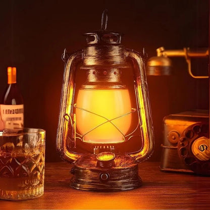Compact LED Outdoor Lantern Waterproof Rechargeable Light