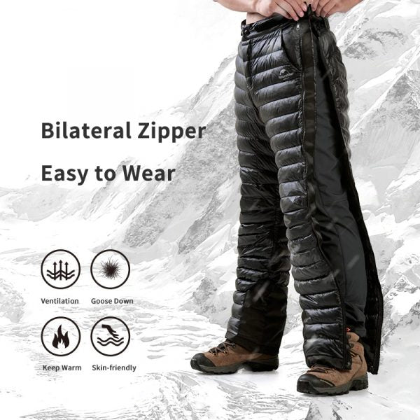 Warm Waterproof Snow Pants for Men
