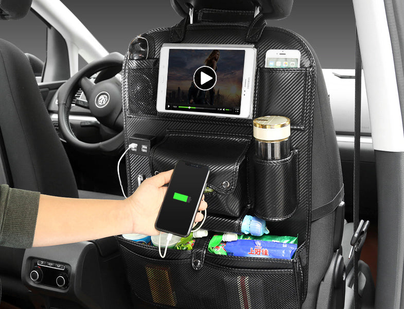 Ultimate Car Storage Console with USB Ports