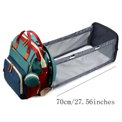 Versatile 2in1 Diaper Bag with Changing Pad