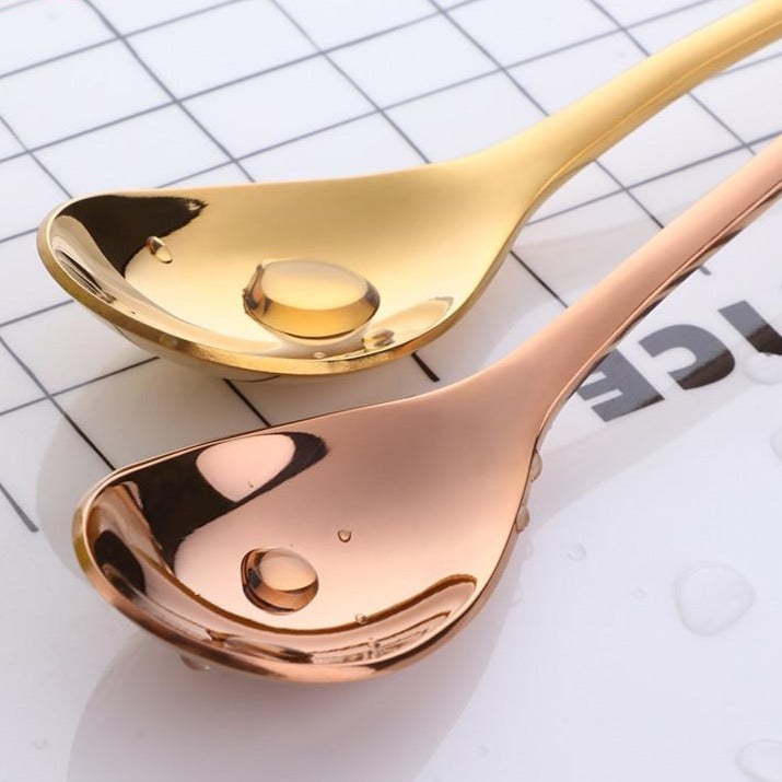 Luxury Metal Dessert Spoon