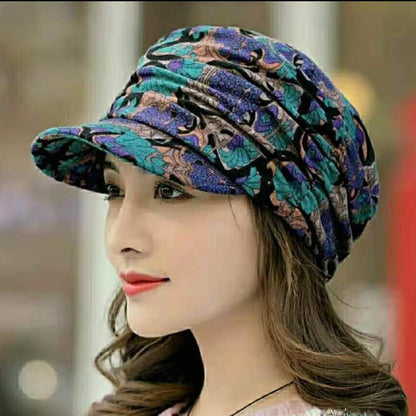 Elegant Petal Folded Baseball Cap