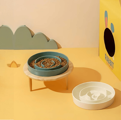 Pet Slow Eating Bowl for Dogs and Cats