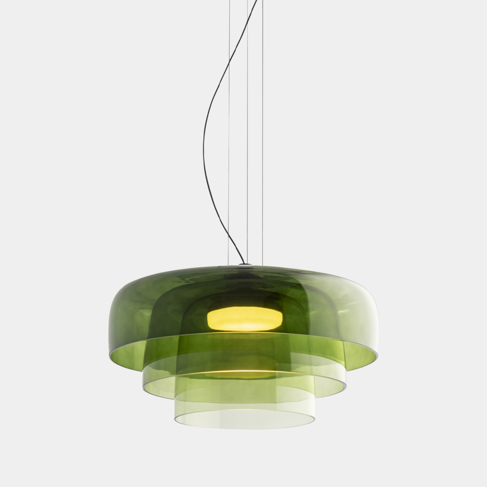 Sleek Glass Recessed Ceiling Light Fixture