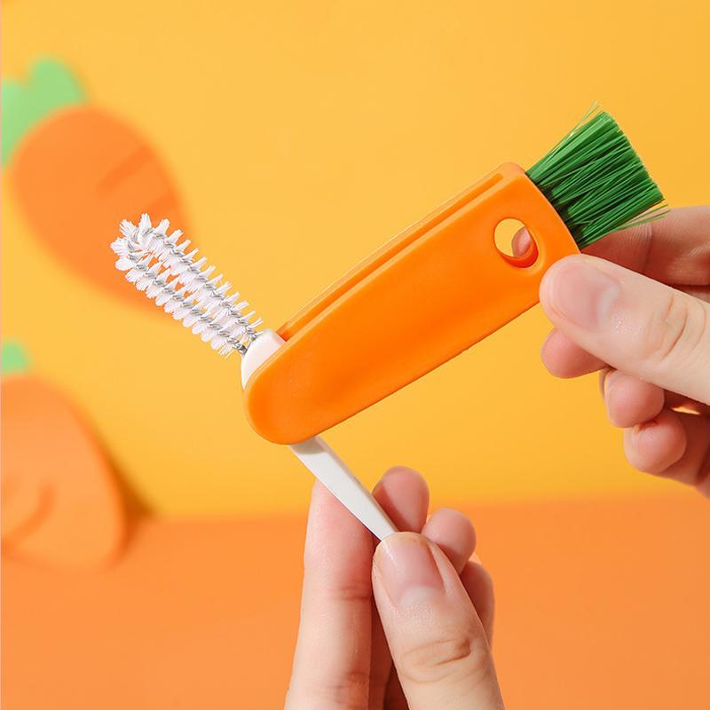Practical 3-in-1 Cup Brush Cleaning Tool